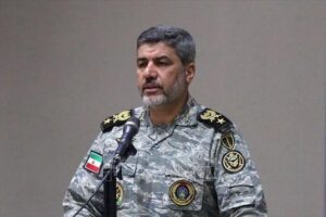 Người phát ngôn quân đội Iran Mohammad Akraminia. Ảnh: IRNA/TTXVN phát